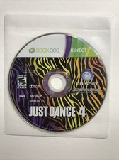Just Dance 4 (Microsoft Xbox 360, 2012) Disc Only