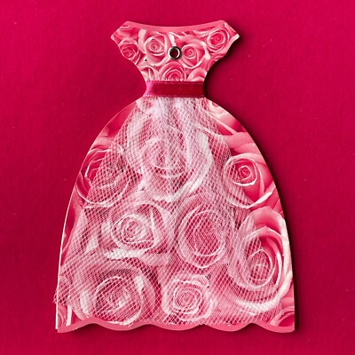 Set of 15 Fabric Rose Dress BRIDAL SHOWER Invitation Cards + Envelopes by  AGC | eBay