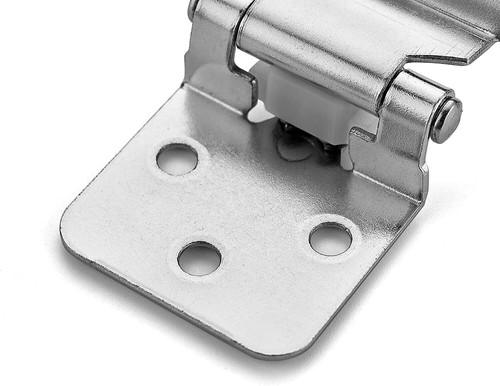 Ravinte 60er Pack (30 Paar) 1/2" Overlay selbstschließend verdecktes Scharnier Türscharniere - Bild 8 von 8