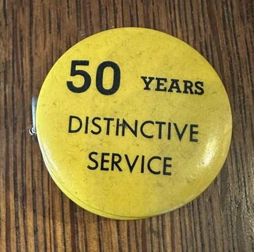 Vintage Antique Advertising Tape Measure Union National Bank 50 Years Service - Picture 2 of 4