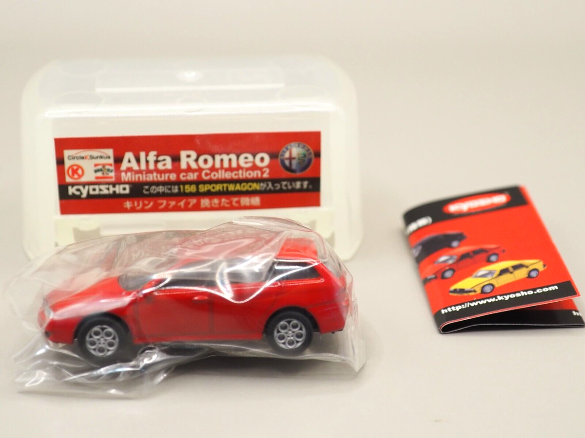 Alfa Romeo 156 SPORTWAGON Red Miniature Car Collection Kyosho