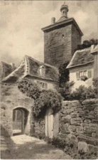 Old postcard postcard Rothenburg - on the Kobolzellertor GERMANY (1075591)