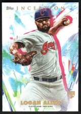 2020 Topps Inception Logan Allen Rookie #11 Cleveland Indians