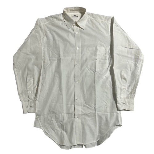 ISSEY MIYAKE MEN Brush Tag Wool Cardigan Size S Ivory Solid Casual