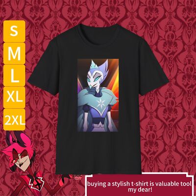 Helluva Boss Andrealphus Stella Stolas Vassago Unisex Softstyle T-Shirt
