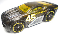 2022 HOT WHEELS HORSEPLAY #45 SEE-THRU GRAY 1:64 DIECAST 2 5/8" CAR W/ YELLOW