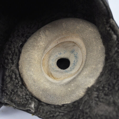 Tank Helmet - Aviator Helmet - 1945 - Old - Military - Leather - Picture 8 of 8
