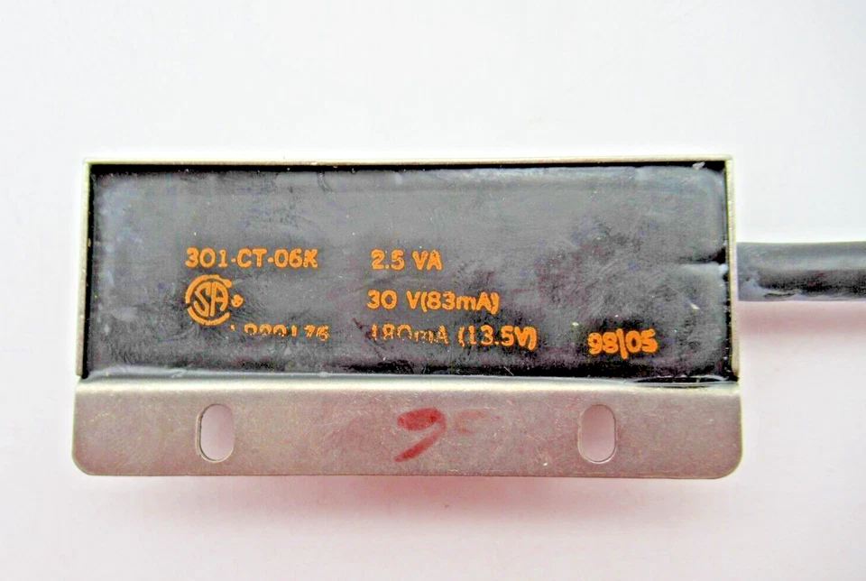 Interruptor de bloqueo magnético Sentrol Industrial 301-CT-06K 2,5 VA, 30 V, 180 mA LEER Foto 4 de 4