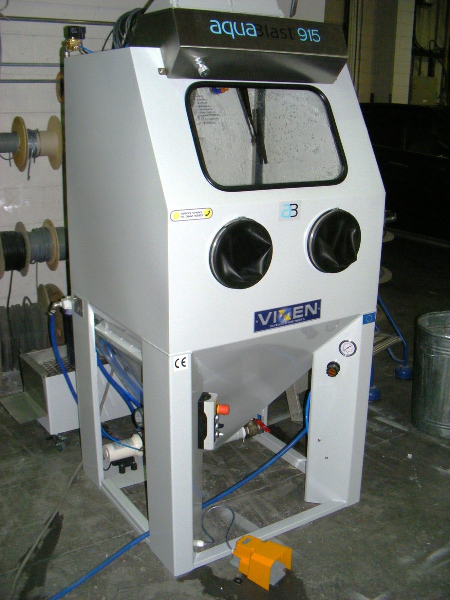 Ex Demo Vixen Aquablast 915, Vapour Blaster, Wet Blast, Closed