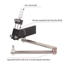 Model 5005 Sharpener Lawn Mower Blade Sharpener for Straight and Standard Black