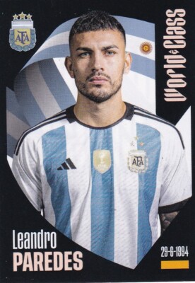 Panini World Class 2024 Sticker No. 162 Leandro Paredes