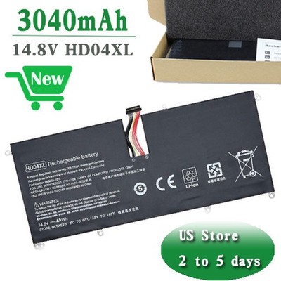 NEW HD04XL 45Wh Battery For HP Spectre Xt 13-2021tu Xt 13-2000eg Xt 13-2120tu