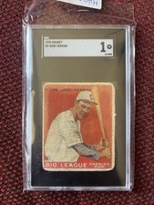 1933 GOUDEY #5 FLOYD (BABE) HERMAN SGC 1 CHICAGO CUBS BASEBALL CARD