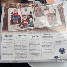 Creative Memories 7 x 7 SPARGO Scrapbook Pages 12 Sheets/24 Pages Retired NEW