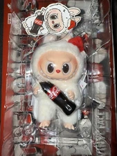 Pop Mart Vinyl Plush Surprise Shake Labubu Coca Cola Bottle 100% Authentic QR