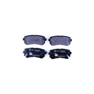 Bremsbelagsatz Scheibenbremse Hella 8DB 355 014-911 für Hyundai Hinterachse