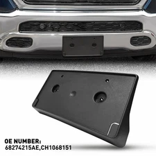 Front License Plate Bracket Holder For 2019~2024 Ram 1500 68274215AE CH1068151