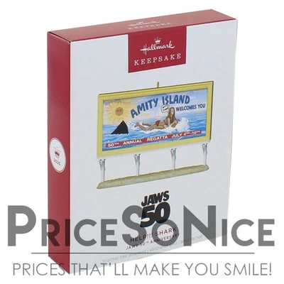 Hallmark Keepsake 2025 Jaws 50th Anniversary Help!!! Shark Movie Ornament