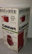 New Cuisinart ICE-21 1.5 Quart Frozen Yogurt / Ice Cream / Sorbet Maker