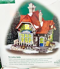 Dept 56 Dickens Village Series "The Leather Bottle" Restaurant  Lighted #58511