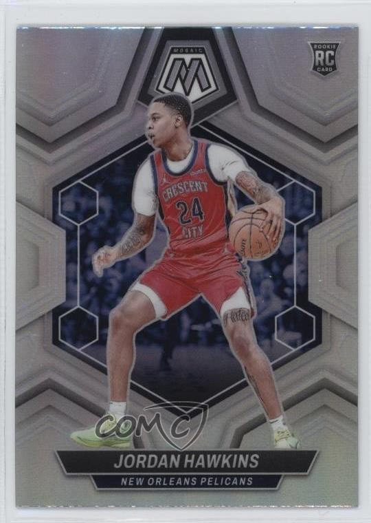 2023-24 Panini Mosaic Rookies Silver Prizm Jordan Hawkins #243 1i1v