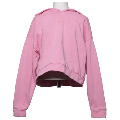 Adidas, Kapuzenpullover, Größe: 152, Pink, Baumwolle/Recyceltes Polyester #dGc