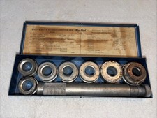 Snap On Blue-Point A-158 Heavy Duty Bushing Driver Set w/ Case