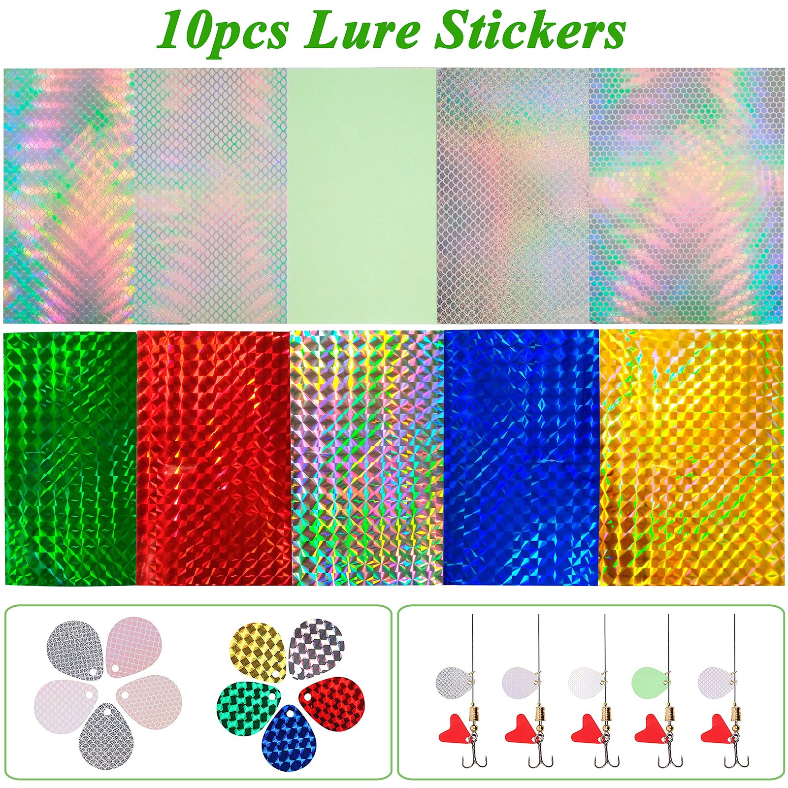 Spinner Making Kit DIY Fishing Lure Spinnerbaits Spoon Rigs Kit Colorado Spin... - Image 4