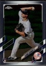 Clarke Schmidt 2021 Topps Chrome New York Yankees Rookie #115