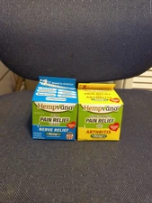 Hempvana Arthritis Pain Relief Gel Exp 8/26 & Hempvana Nerve Relief Gel Exp 9/27