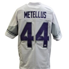 Minnesota Vikings Josh Metellus signed/autographed custom jersey Beckett COA