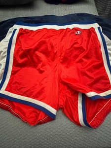 Syracuse Orangemen Away Game Shorts Champion Orange/White/Blue Size 48