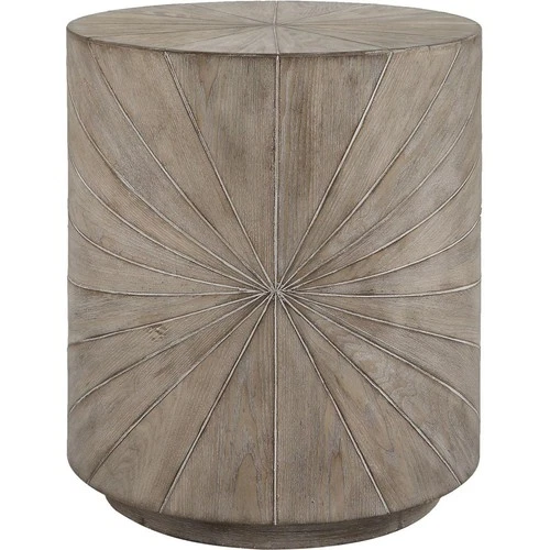 Uttermost 25266 Starshine 25 X 21 inch Warm Gray Stain Side Table - Picture 1 of 6