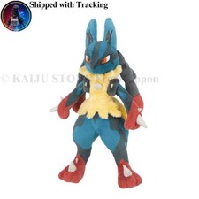 Sanei Pokemon Mega Lucario S Plush 33cm All Star Collection
