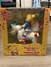 Rainbow Brite Poseable Doll Playset with Twink  Starlite Horse Boxed Set