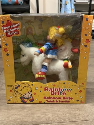 Rainbow Brite Poseable Doll Playset with Twink & Starlite Horse Boxed Set