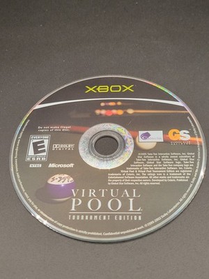 Virtual Pool Tournament Edition - Xbox - Authentic - Loose Disc - NTSC/US