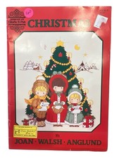 Vintage 1987 Designs By Gloria  Pat Cross Stitch Book Christmas Holiday Pattern