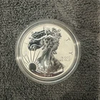 2021-W Reverse Proof American Silver Eagle $1 ASE Type 2 .999 1 oz Fine Silver