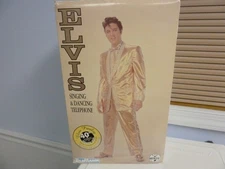 TeleMania Elvis Presley Singing Dancing Telephone 40th Anniversary Hound Dog NEW