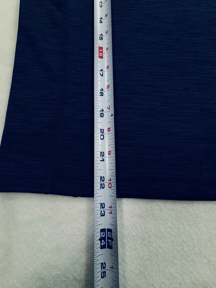 Pullover Vineyard Vine para niños talla 16 grande azul marino/púrpura cremallera manga larga ballena Foto 3 de 4