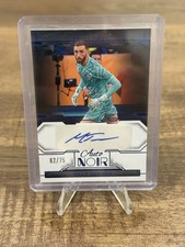 2024-25 Panini Noir Matt Turner Auto Color Blue /75 USMNT New England Revolution