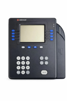 #ad #ad Kronos System 4500 Time Clock Employee Time Attendance Terminal $49.95