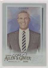 2020 Topps Allen & Ginter's Hot Box Silver Portrait Andy Cohen #242 1s3