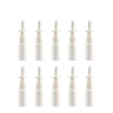 10pcs 10ml Portable Refillable Mini Plastic Spray Bottles Makeup Atomizer