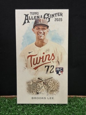 2025 Topps Allen & Ginter: 1889 Mini #N222-29 Brooks Lee - Twins (RC)
