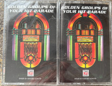 Time Life Golden Groups of Your Hit Parade 2-Cassette Set A  B, 1997 50s, 60s