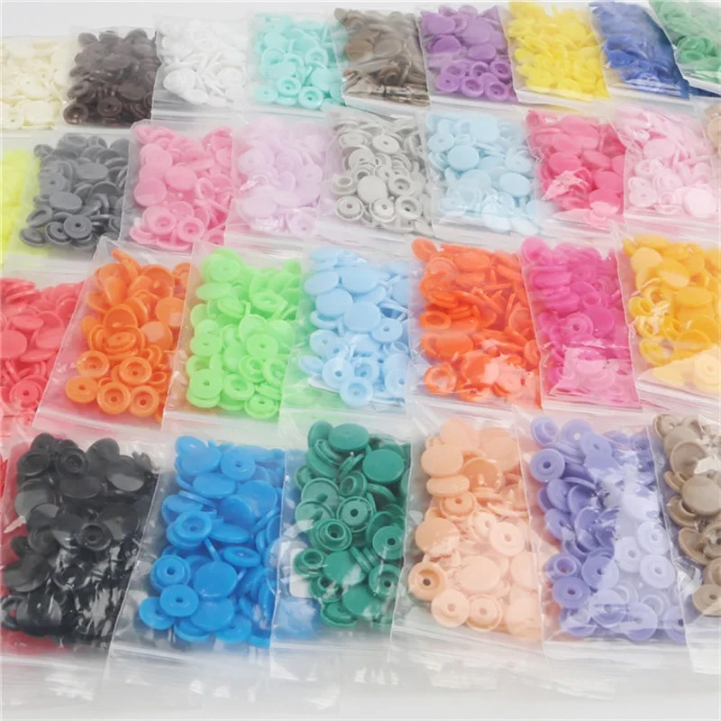 100/50pcs T5 Plastic Resin Snap Buttons for Clothing DIY Garment Press Stud Fast thumbnail 4