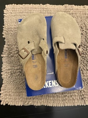 靴 BIRKENSTOCK Boston taupe 41 Birkenstock Boston Soft Footbed - Size 41 - Regular/Wide Fit