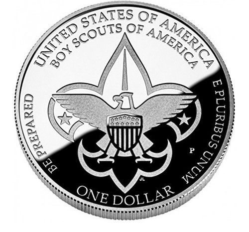 2010 Unc. P Silver Dollar, Boy Scouts of America Centennial, with all OPW - Picture 9 of 9
